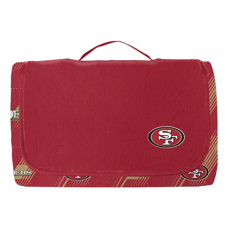 San Francisco 49ers Outdoor Fleece PicNic Blanket 60 x 72