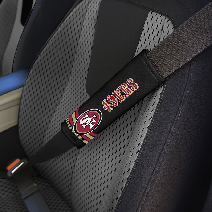 San Francisco 49ers RALLY Seatbelt Pad (set of 2)