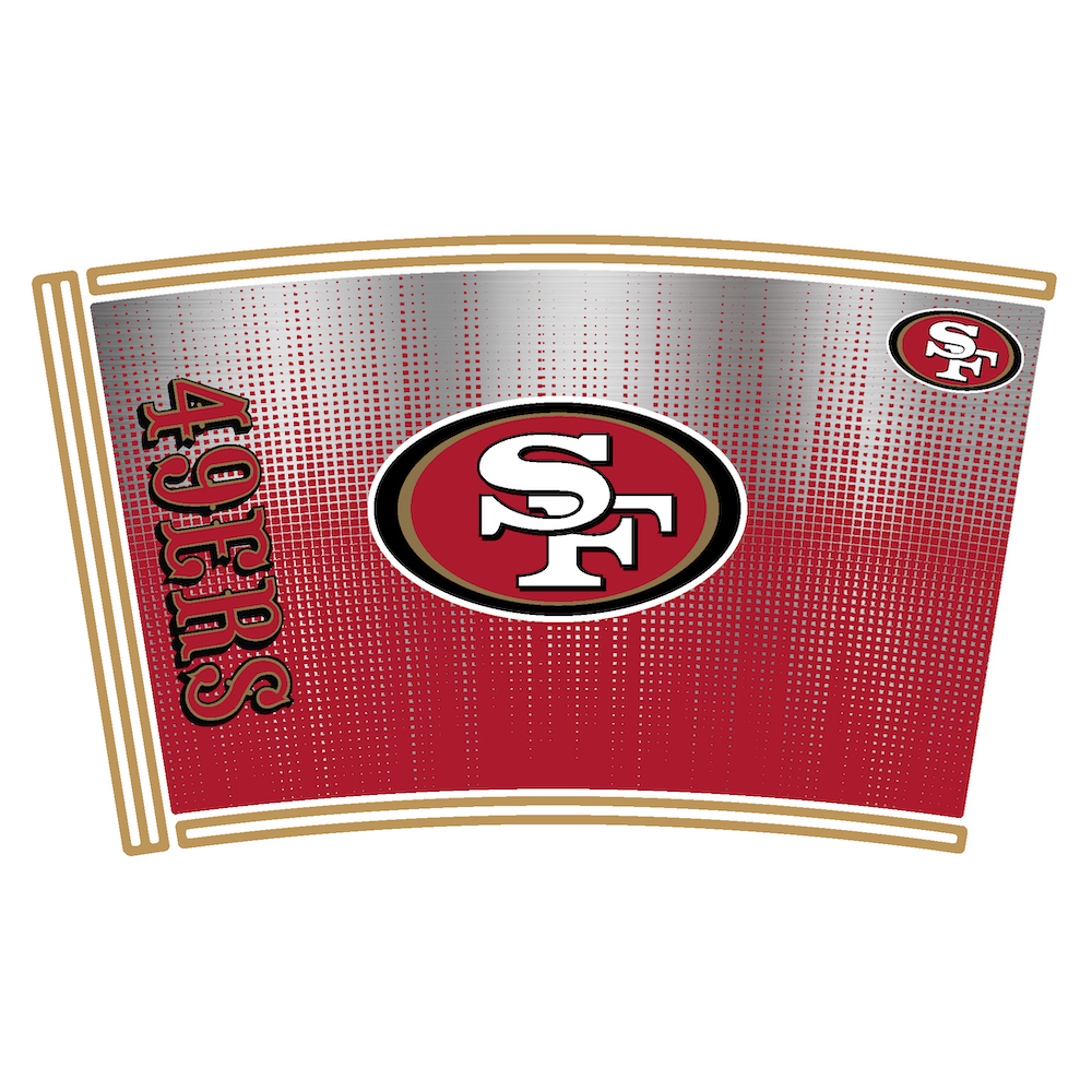 San Francisco 49ers 18 oz ROADIE Travel Tumbler