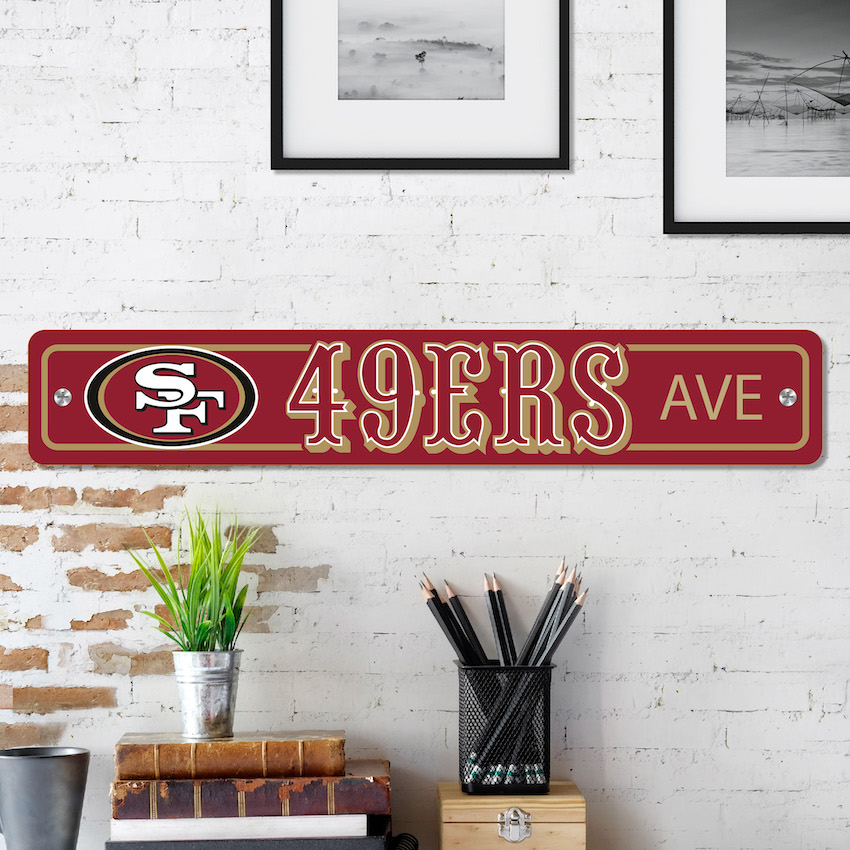 San Francisco 49ers Street Sign