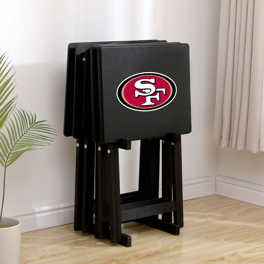 San Francisco 49ers TV Snack Tray Set