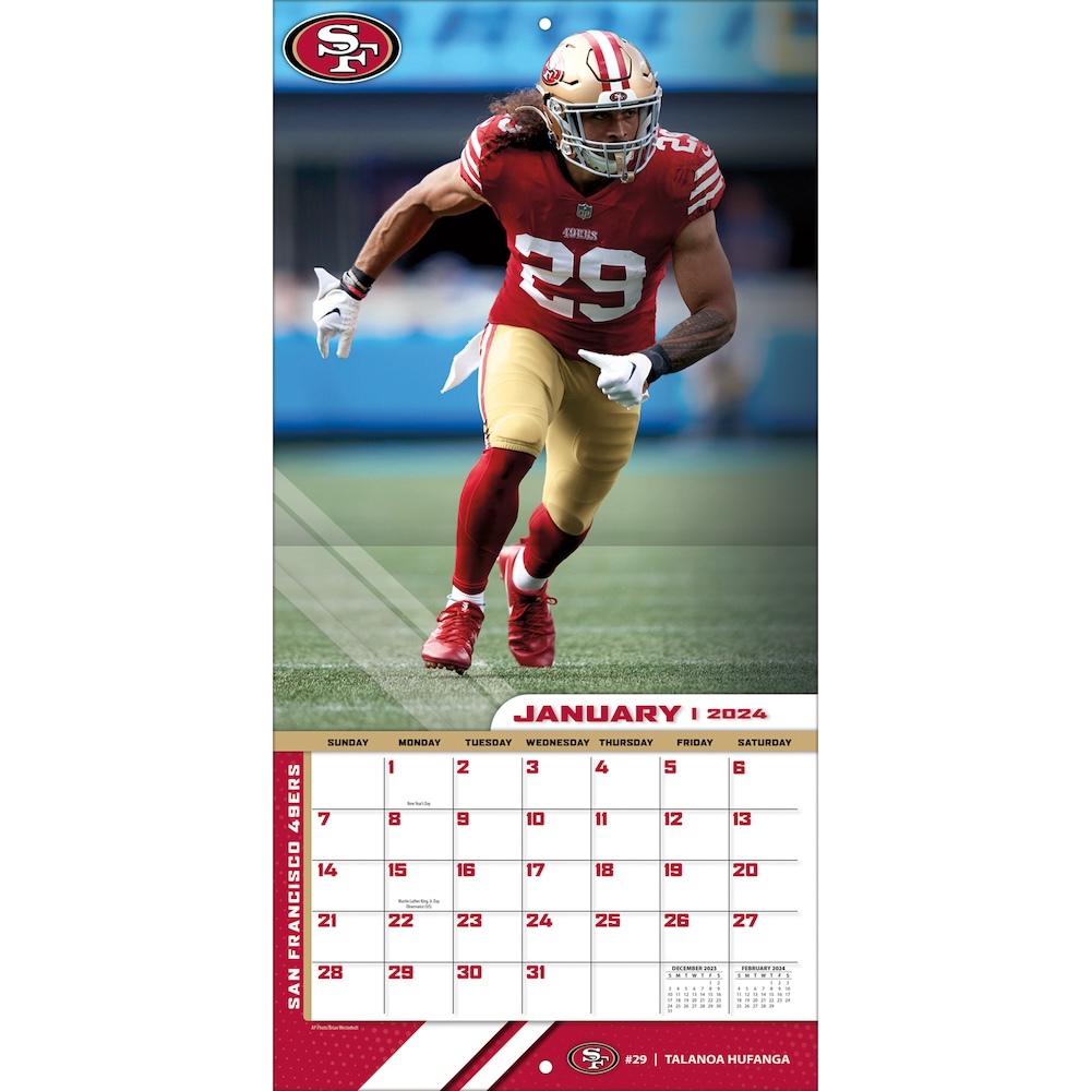 San Francisco 49ers 2022 Mini Wall Calendar
