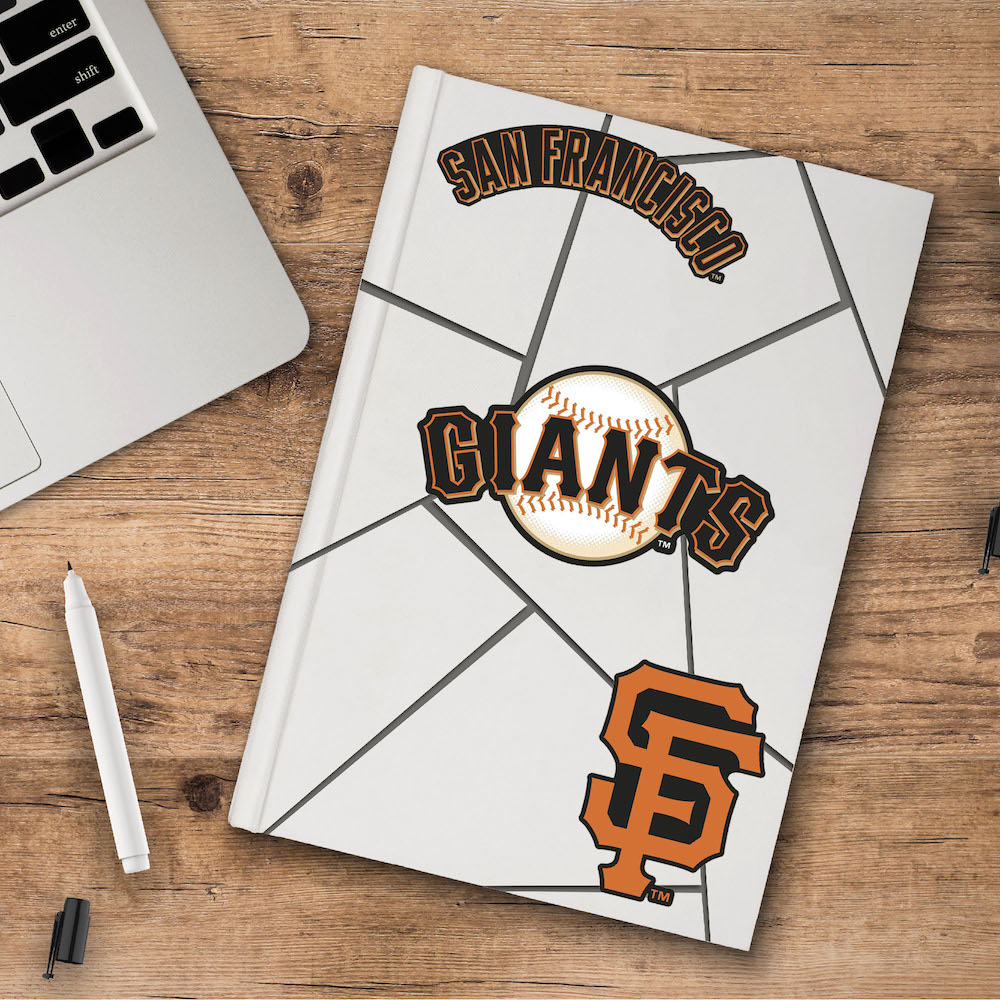 San Francisco Giants Team Logo Decal 3 Pack