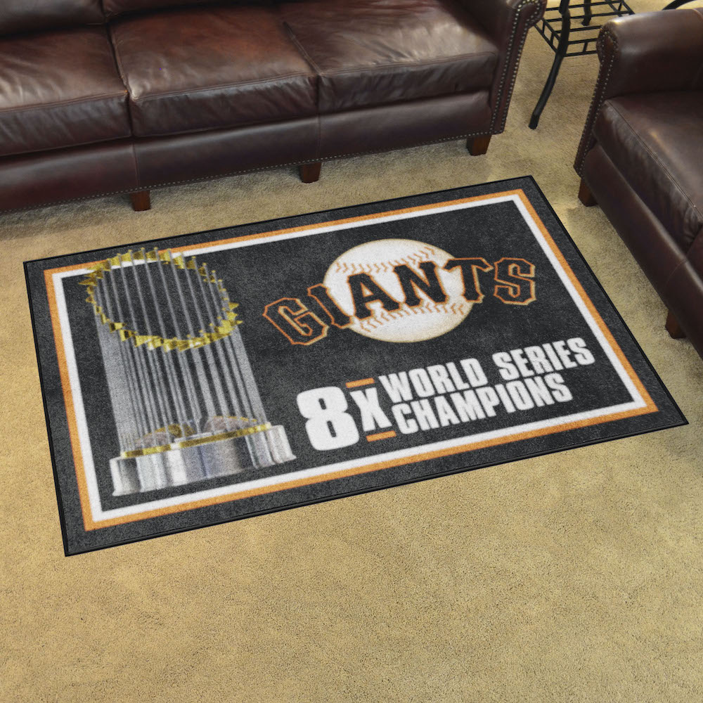 San Francisco Giants 4 x 6 DYNASTY Area Rug