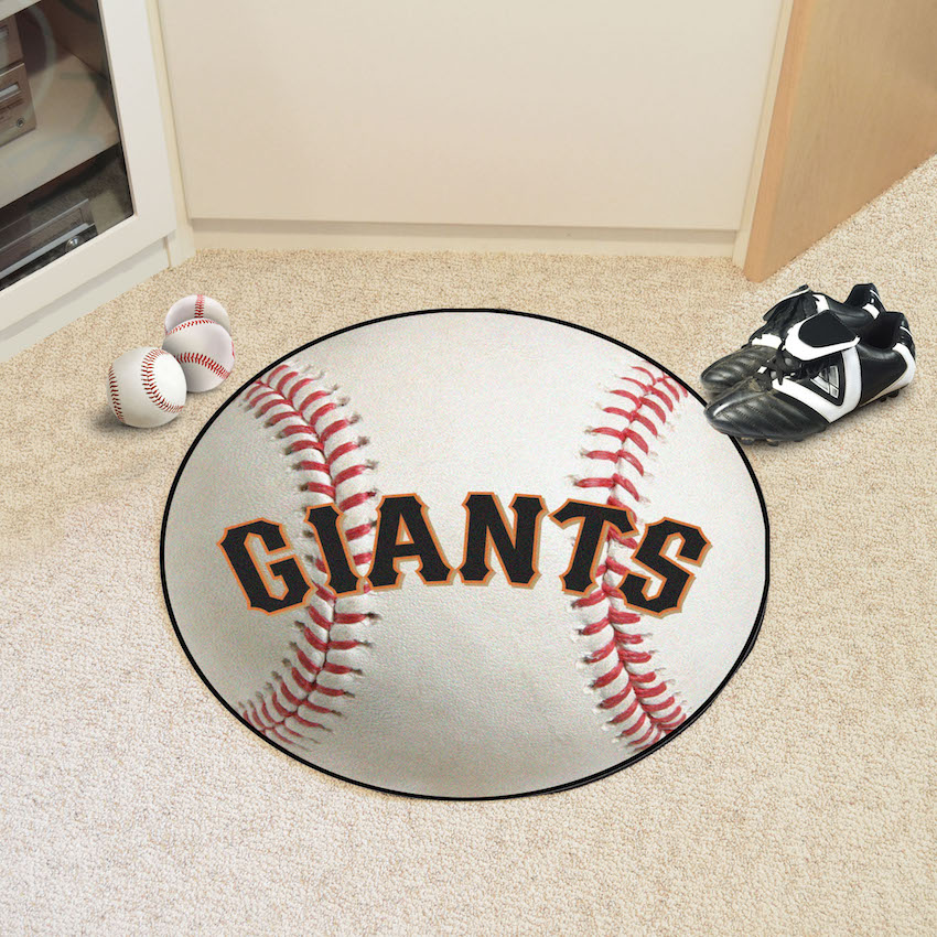 San Francisco Giants ALT LOGO Round Baseball Mat