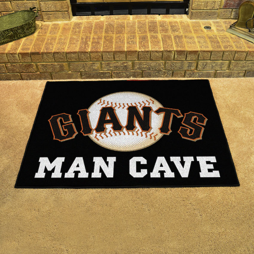 San Francisco Giants ALT LOGO ALL STAR 34 x 45 MAN CAVE Floor Mat