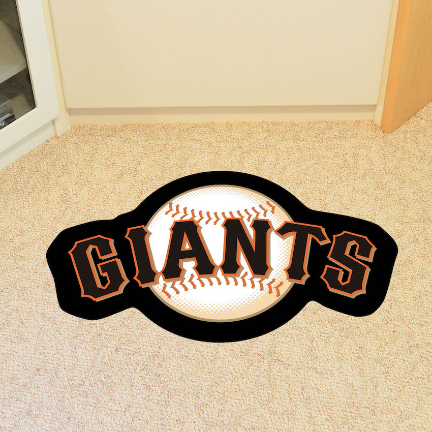 San Francisco Giants ALT LOGO MLB MASCOT Mat