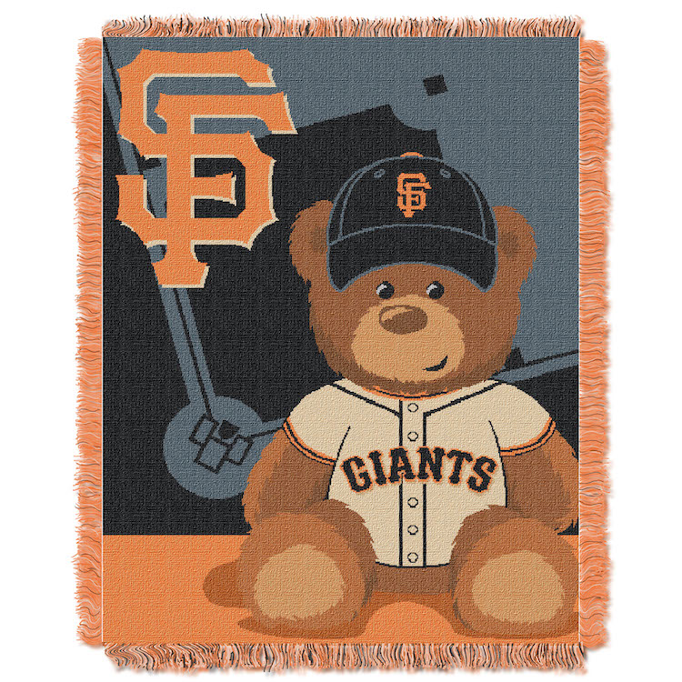 San Francisco Giants Woven Baby Blanket 36 x 48