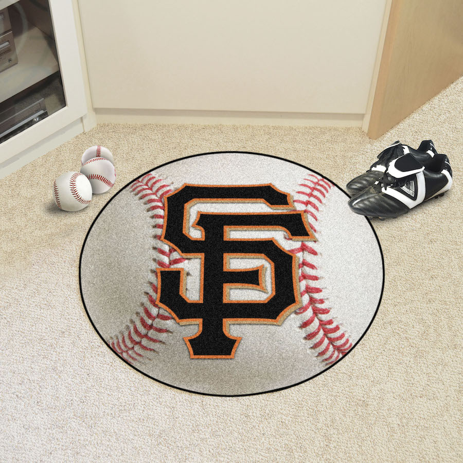 San Francisco Giants Round Baseball Mat