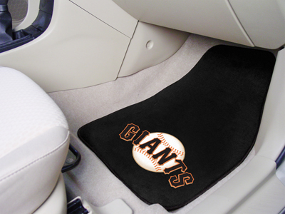 San Francisco Giants Car Floor Mats 18 x 27 Carpeted-Pair