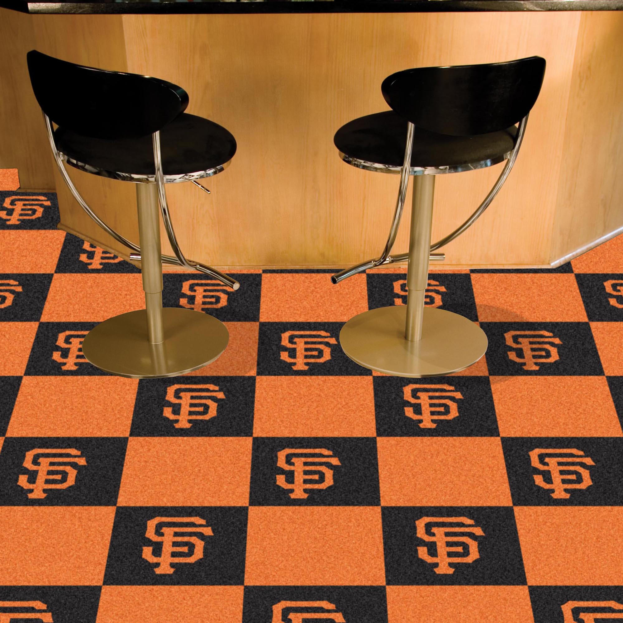 San Francisco Giants Carpet Tiles 18x18 in.