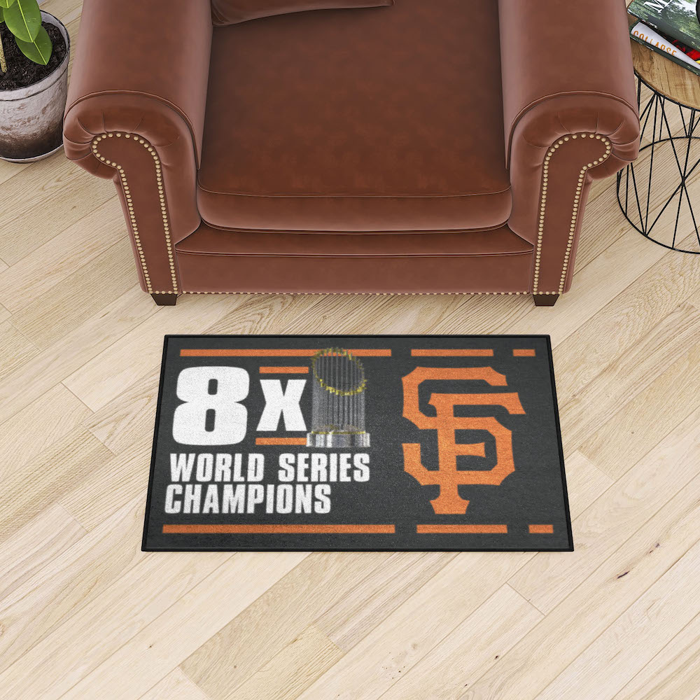 San Francisco Giants DYNASTY Floor Mat - 20 x 30 inch Starter style