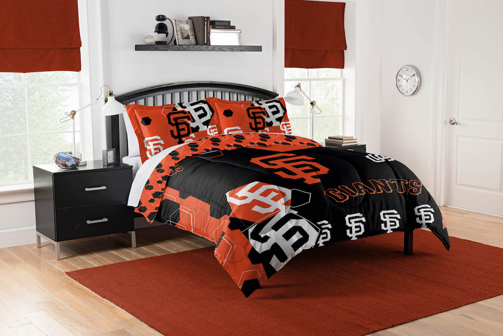 San Francisco Giants KING size Comforter and 2 Shams