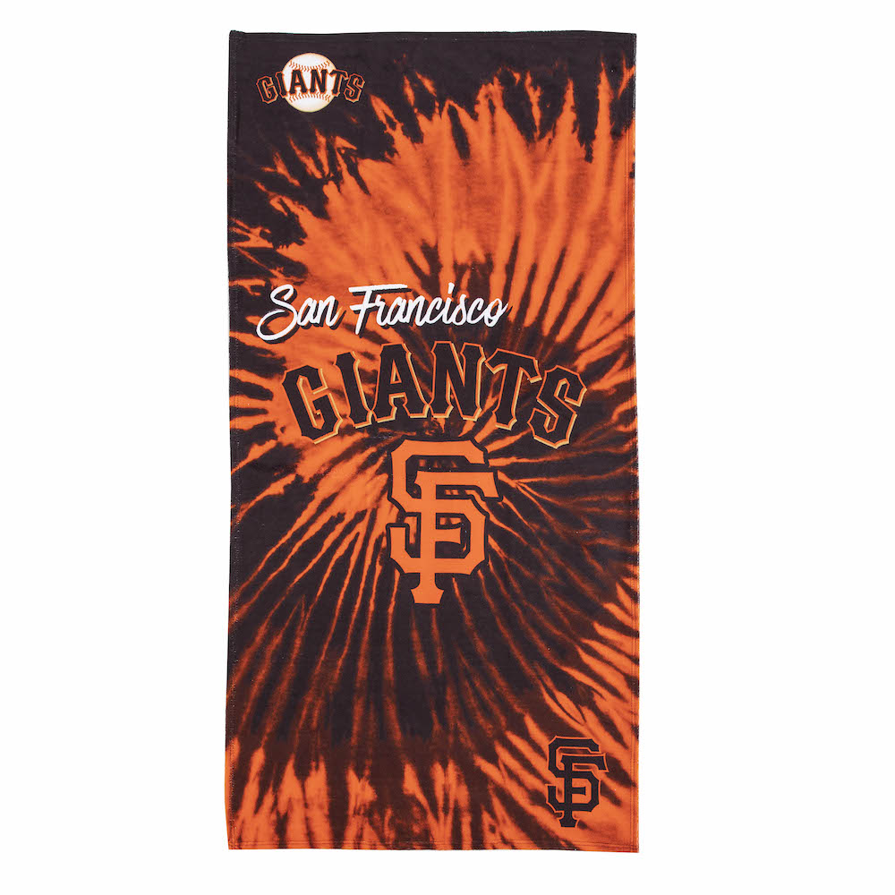 San Francisco Giants Pyschedelic 30x60 Beach Towel