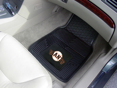 San Francisco Giants Car Floor Mats 18 x 27 Heavy Duty Vinyl Pair