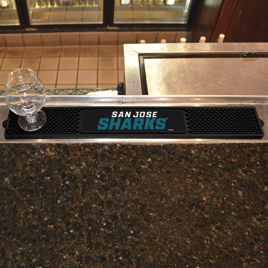 San Jose Sharks Bar Drink Mat