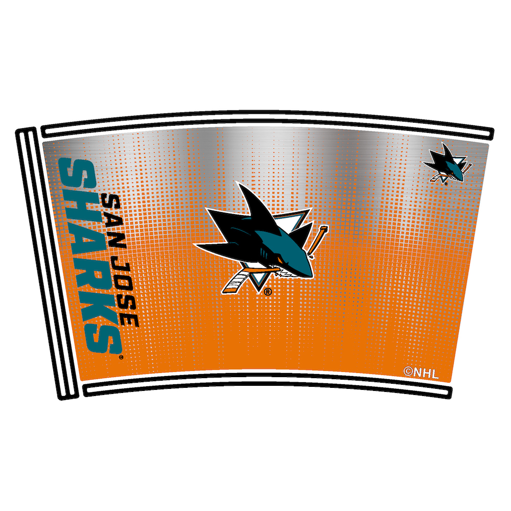 San Jose Sharks 18 oz ROADIE Travel Tumbler