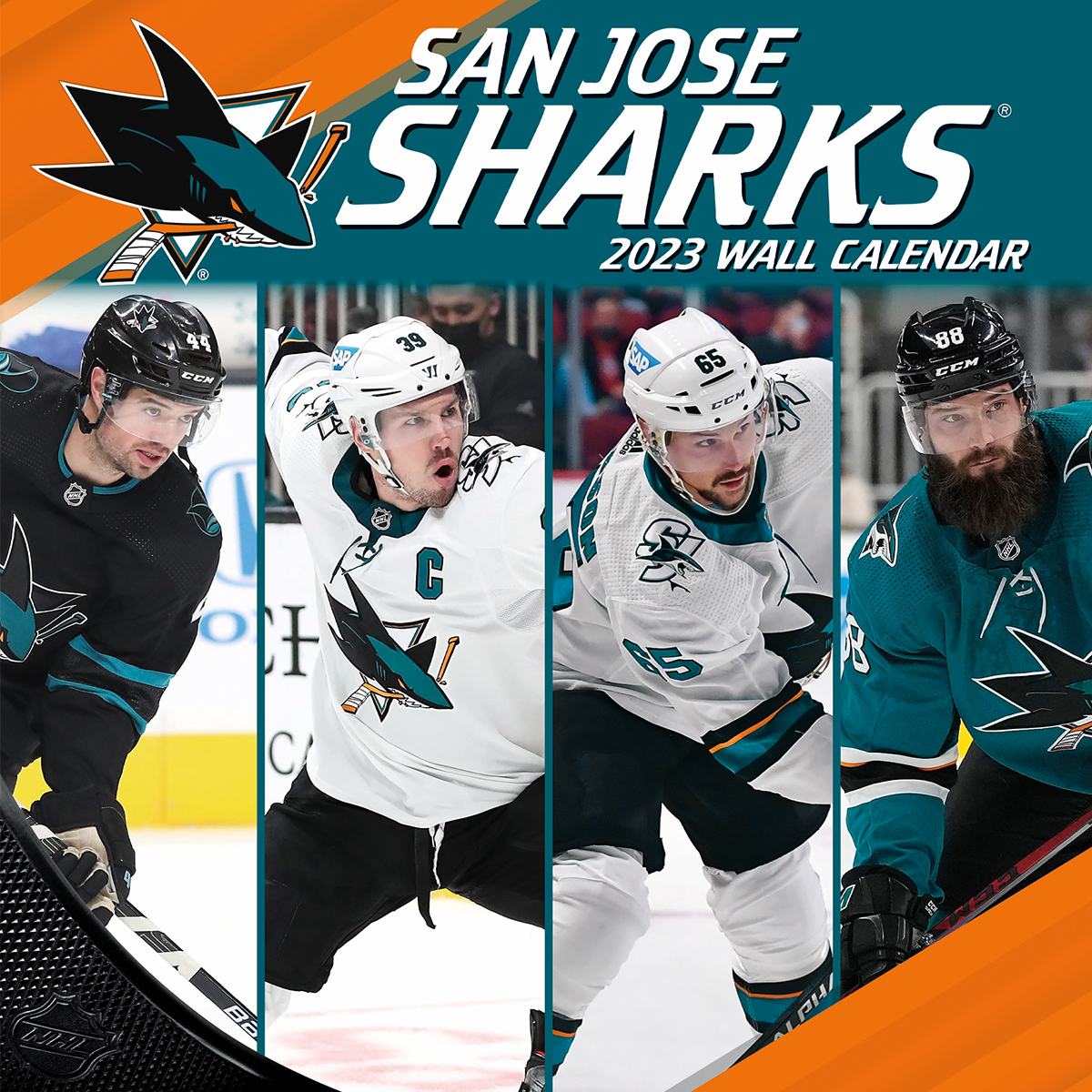 San Jose Sharks 2020 NHL Wall Calendar - Buy at KHC Sports