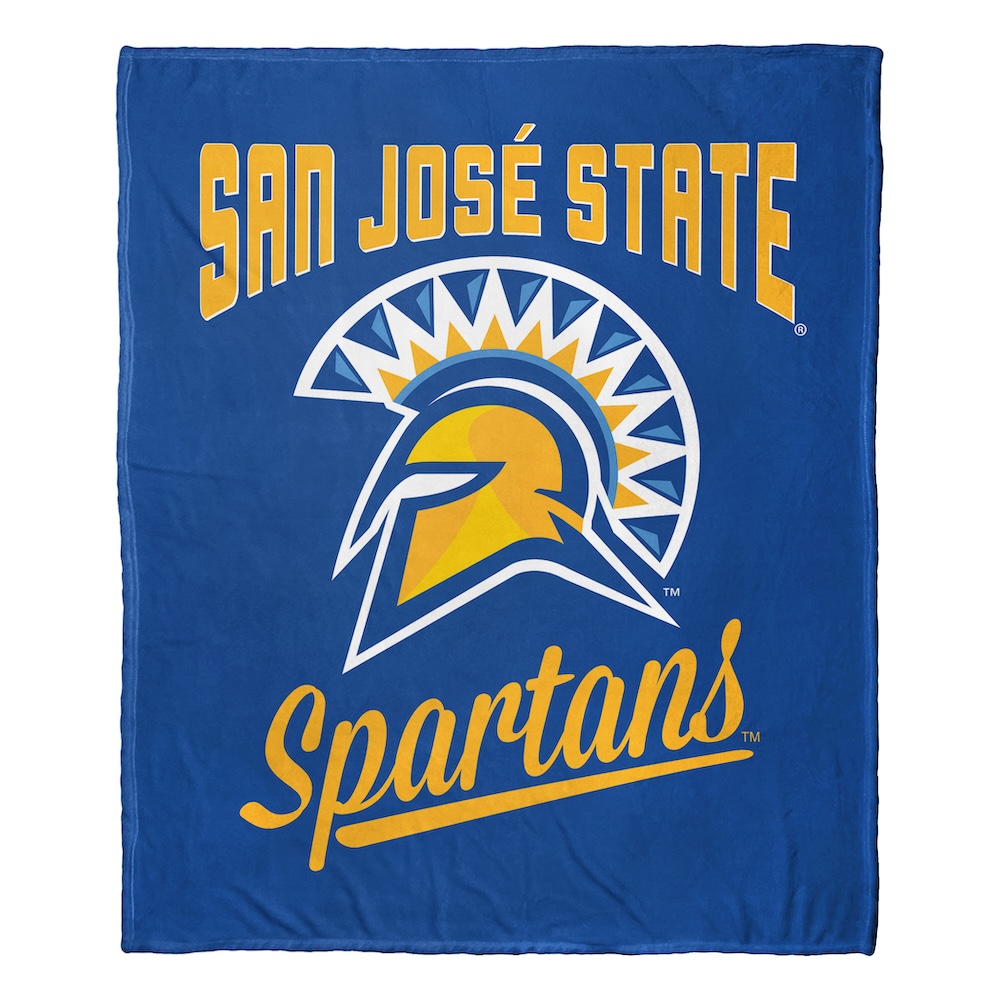 San Jose State Spartans ALUMNI Silk Touch Throw Blanket 50 x 60 inch