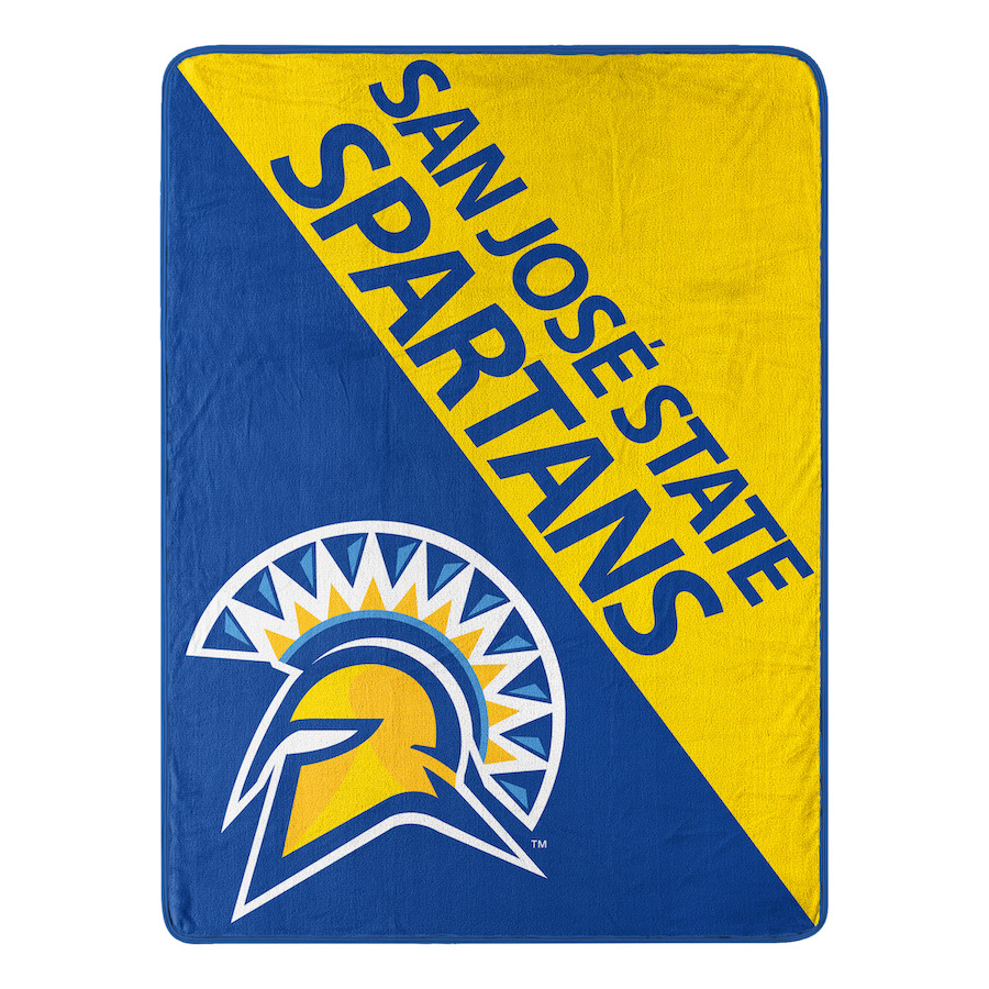 San Jose State Spartans Micro Raschel 50 x 60 Team Blanket