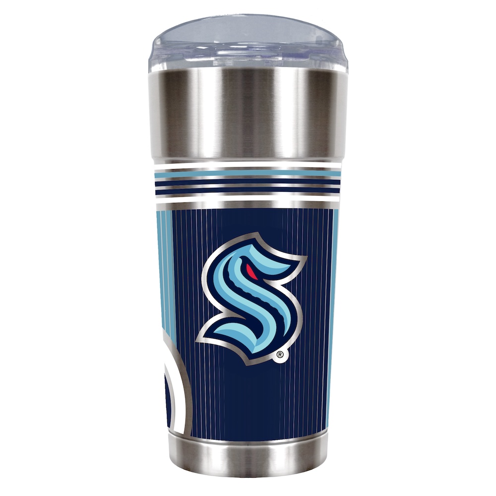 Seattle Kraken COOL VIBES 24 oz Eagle Travel Tumbler