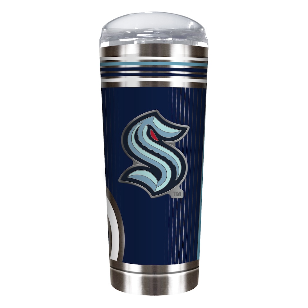 Seattle Kraken COOL VIBES 18 oz Roadie Travel Tumbler