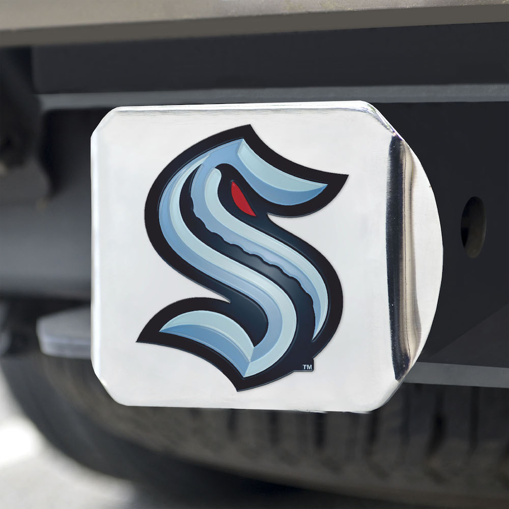 Fanmats Seattle Kraken Hitch Cover - 3D Color Emblem