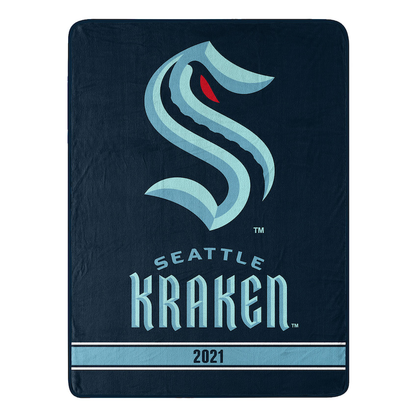 Seattle Kraken Micro Raschel 50 x 60 Team Blanket