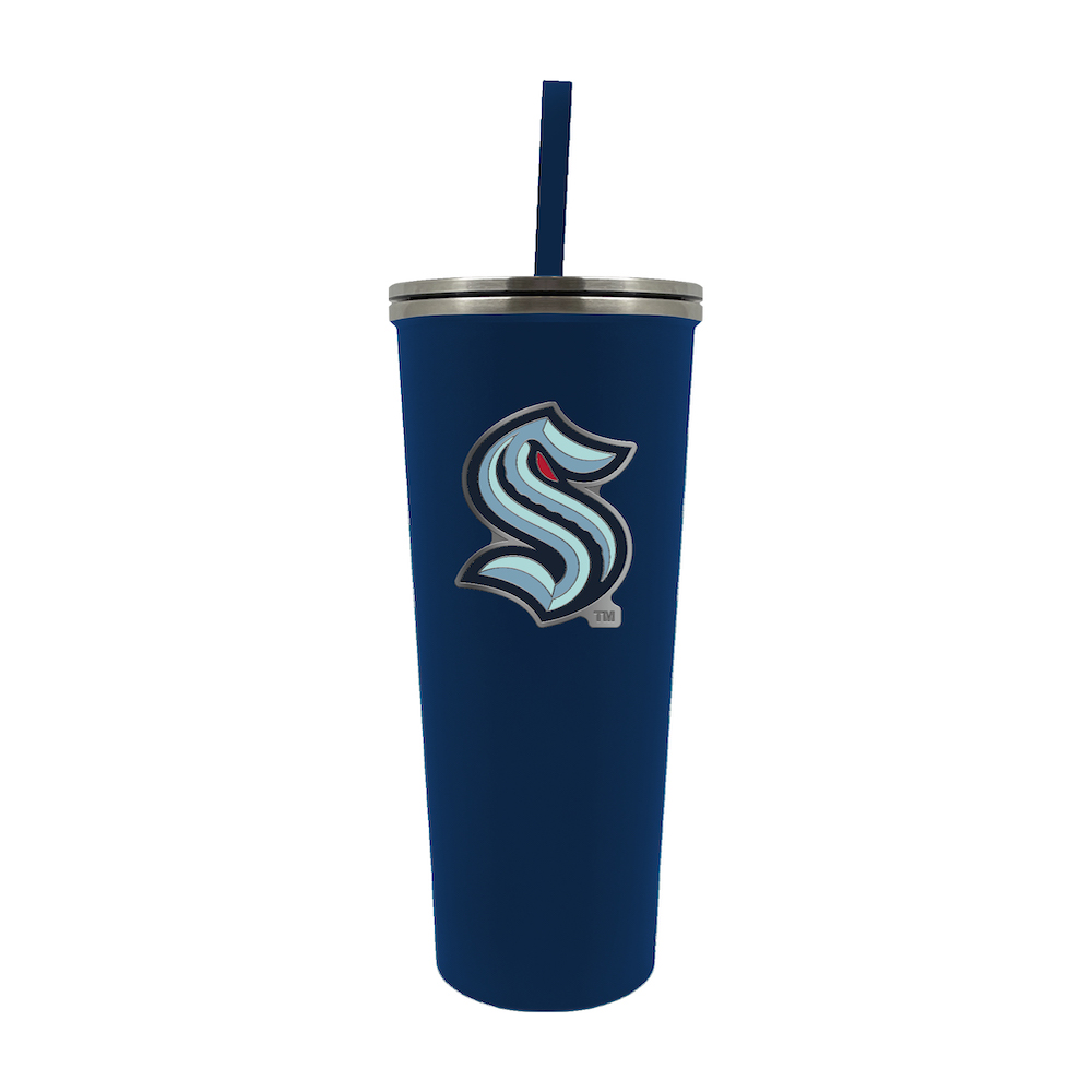 Seattle Kraken 24 oz Team Color Skinny Tumbler