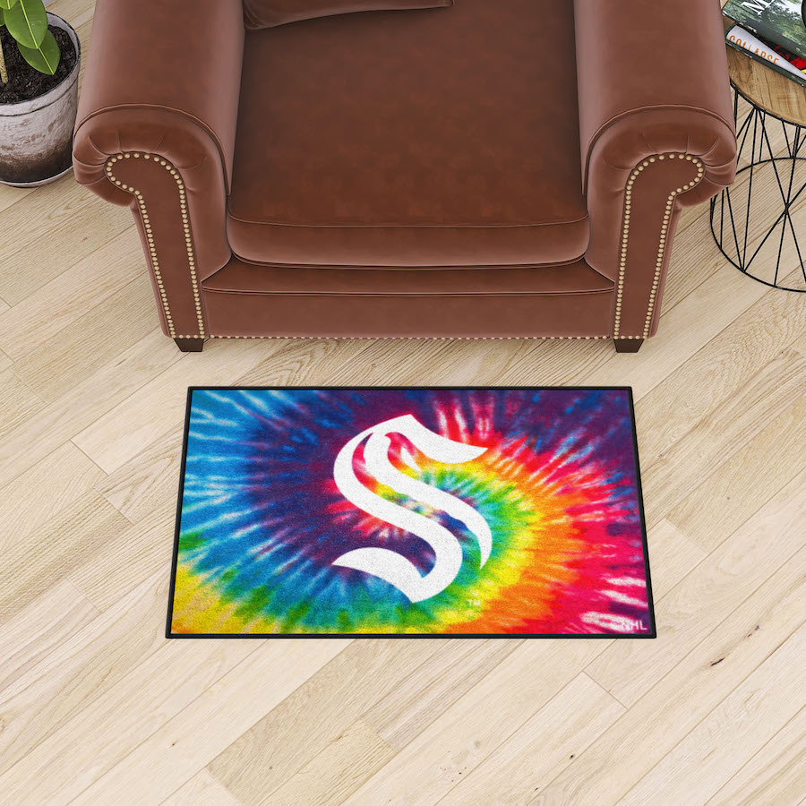 Seattle Kraken TIE-DIE 20 x 30 Starter Floor Mat