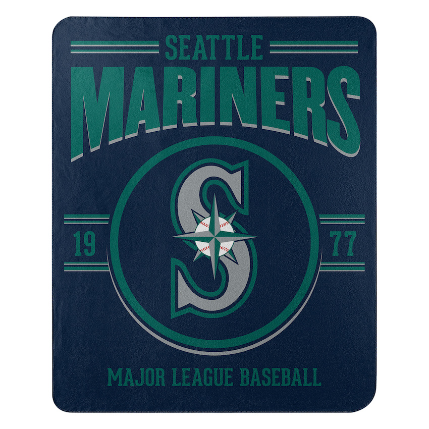 Seattle Mariners Fleece Throw Blanket 50 x 60