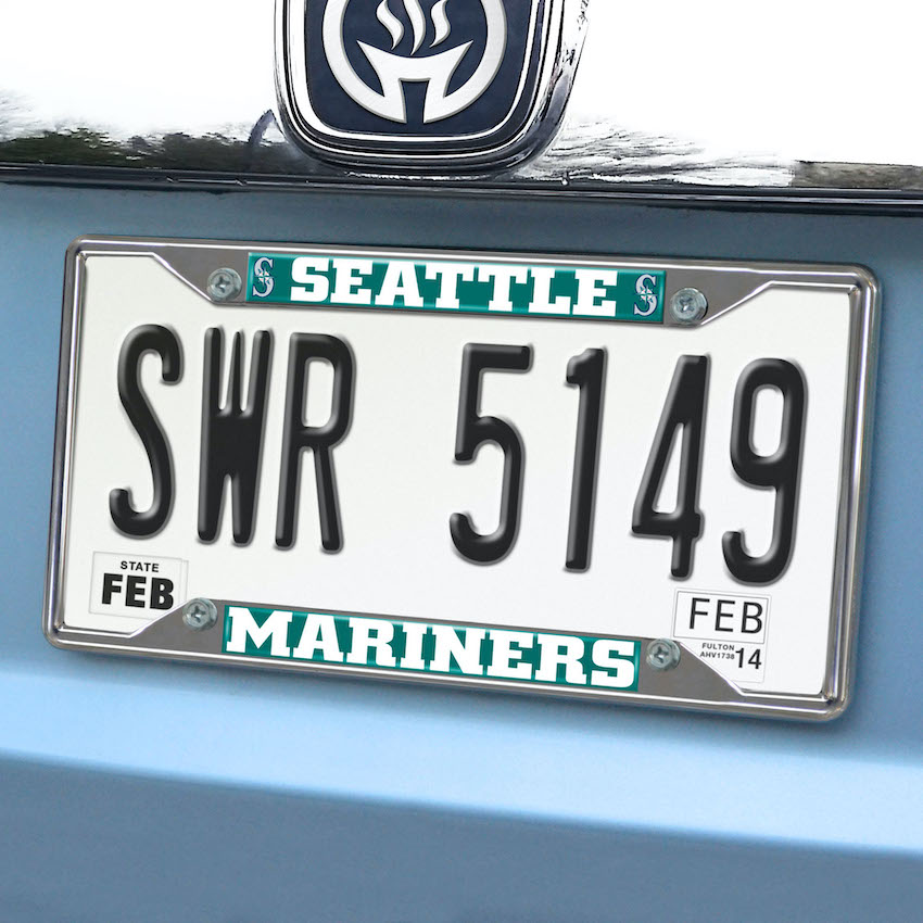 Seattle Mariners License Plate Frame