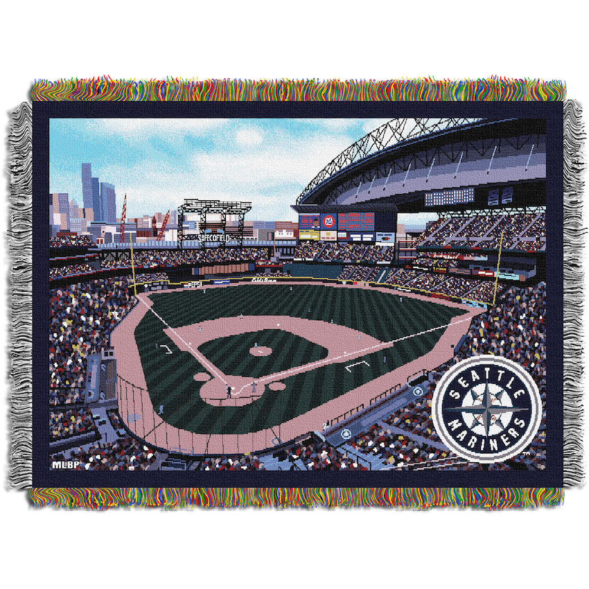 Seattle Mariners Stadium Tapestry Blanket 48 x 60