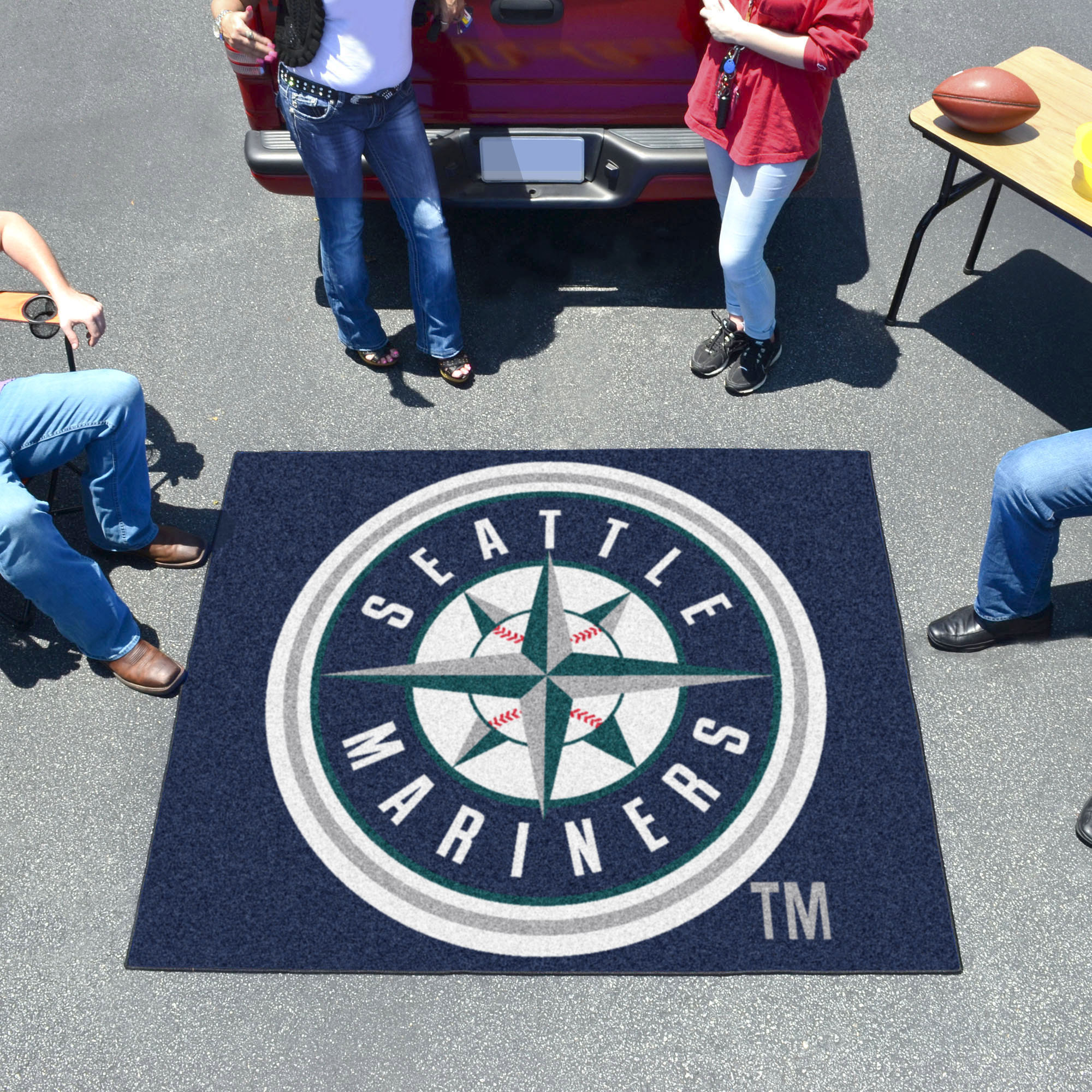 Seattle Mariners TAILGATER 60 x 72 Rug