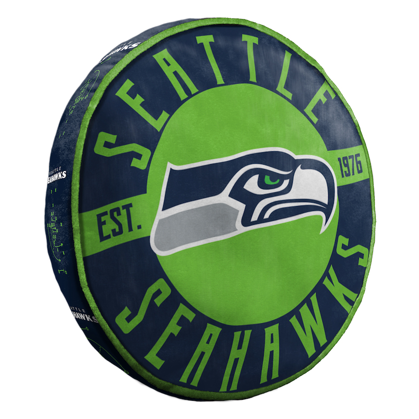 Seattle Seahawks Travel Cloud Pillow - 15 inch