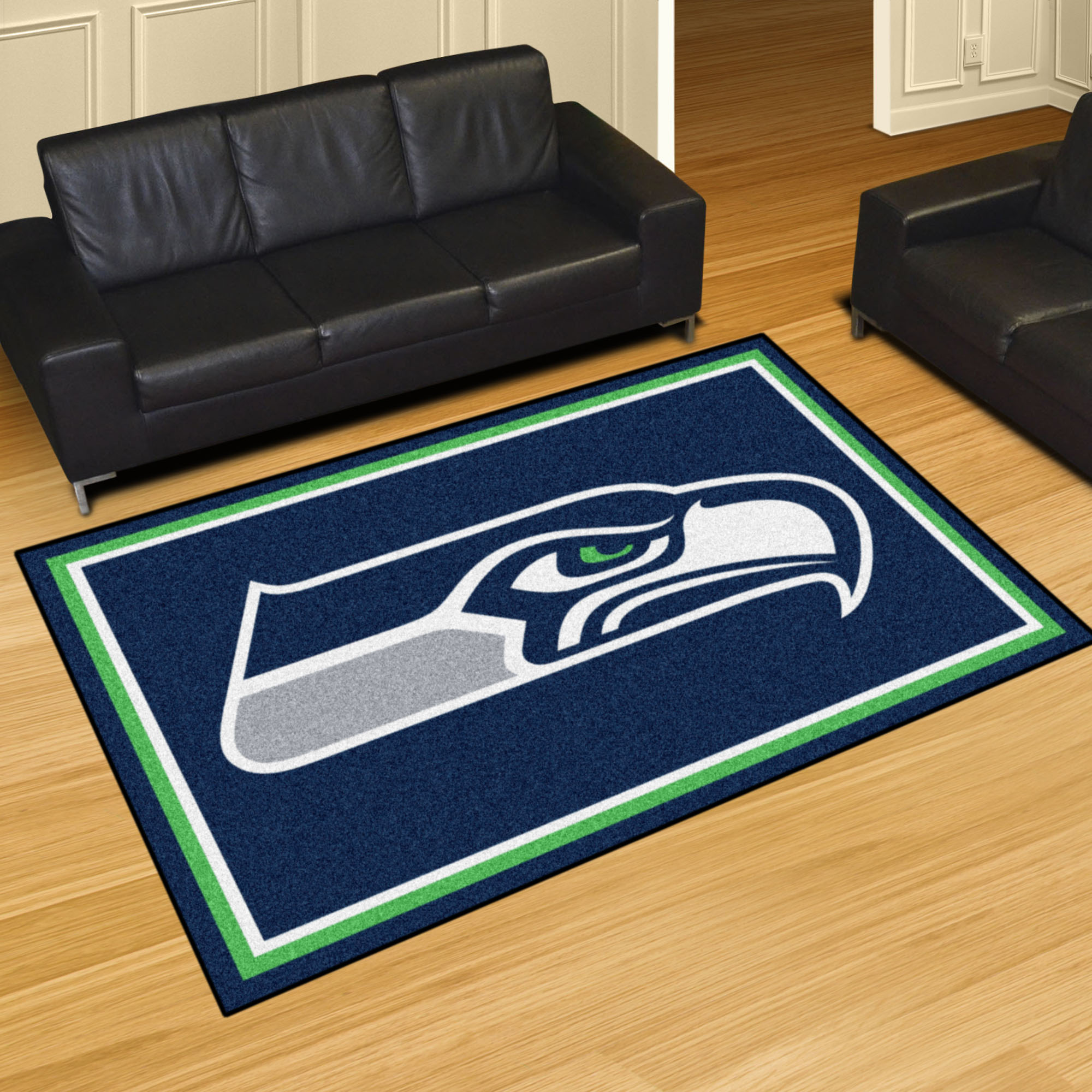 Seattle Seahawks 5x8 Area Rug