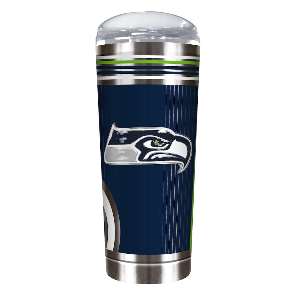 Seattle Seahawks COOL VIBES 18 oz Roadie Travel Tumbler