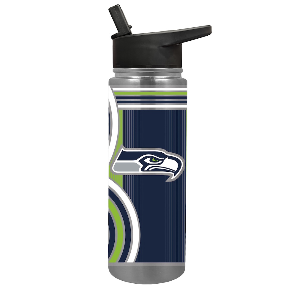 Seattle Seahawks COOL VIBES 24 oz Thirst Hydration Water Bottle