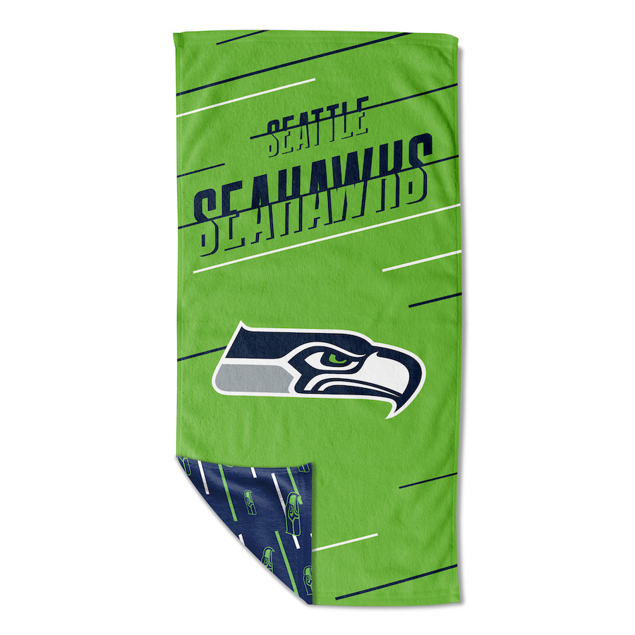 Seattle Seahawks Beach Towel and Mesh Bag Set