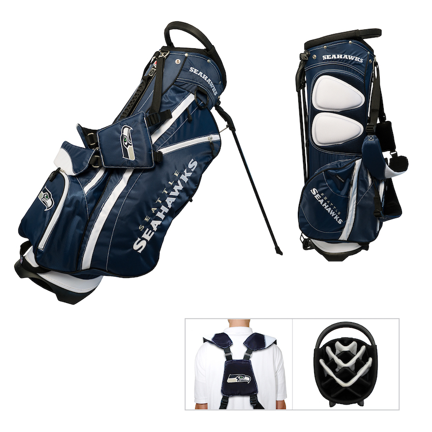Seattle Seahawks Fairway Carry Stand Golf Bag