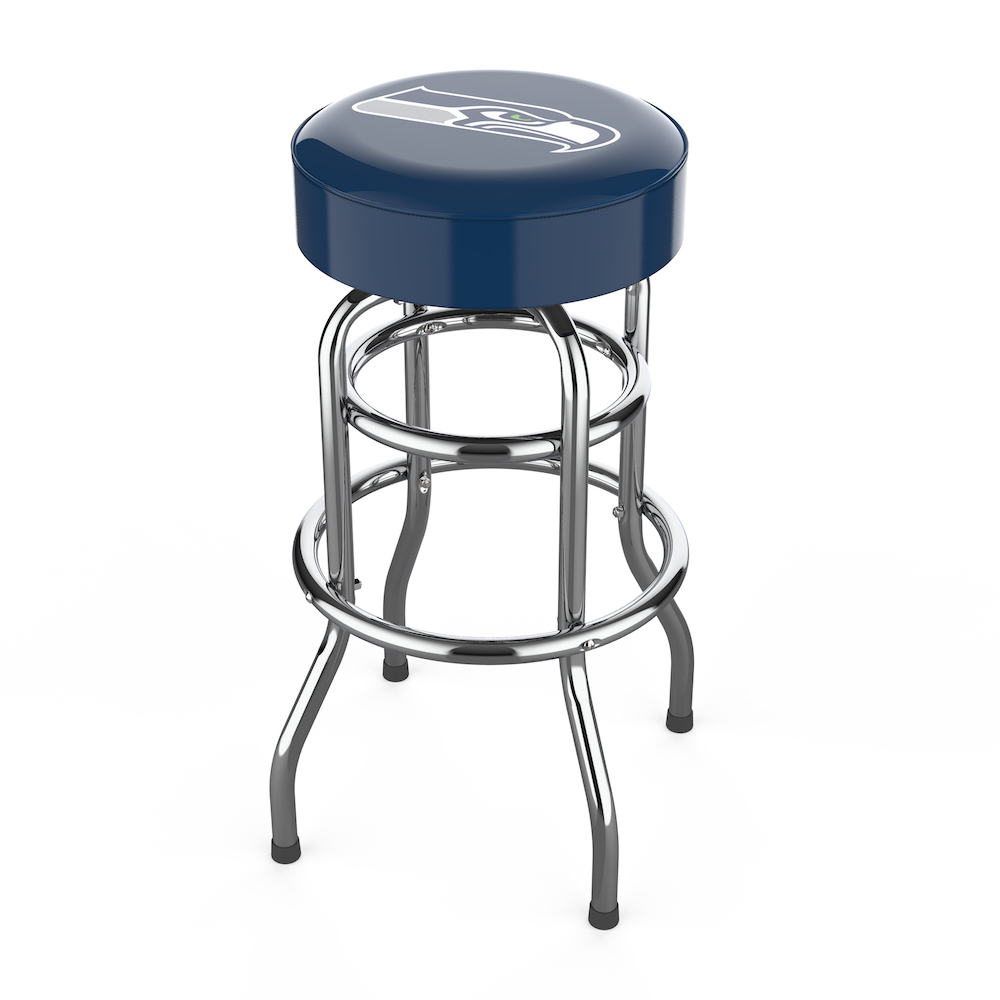 Seattle Seahawks Chrome Bar Stool