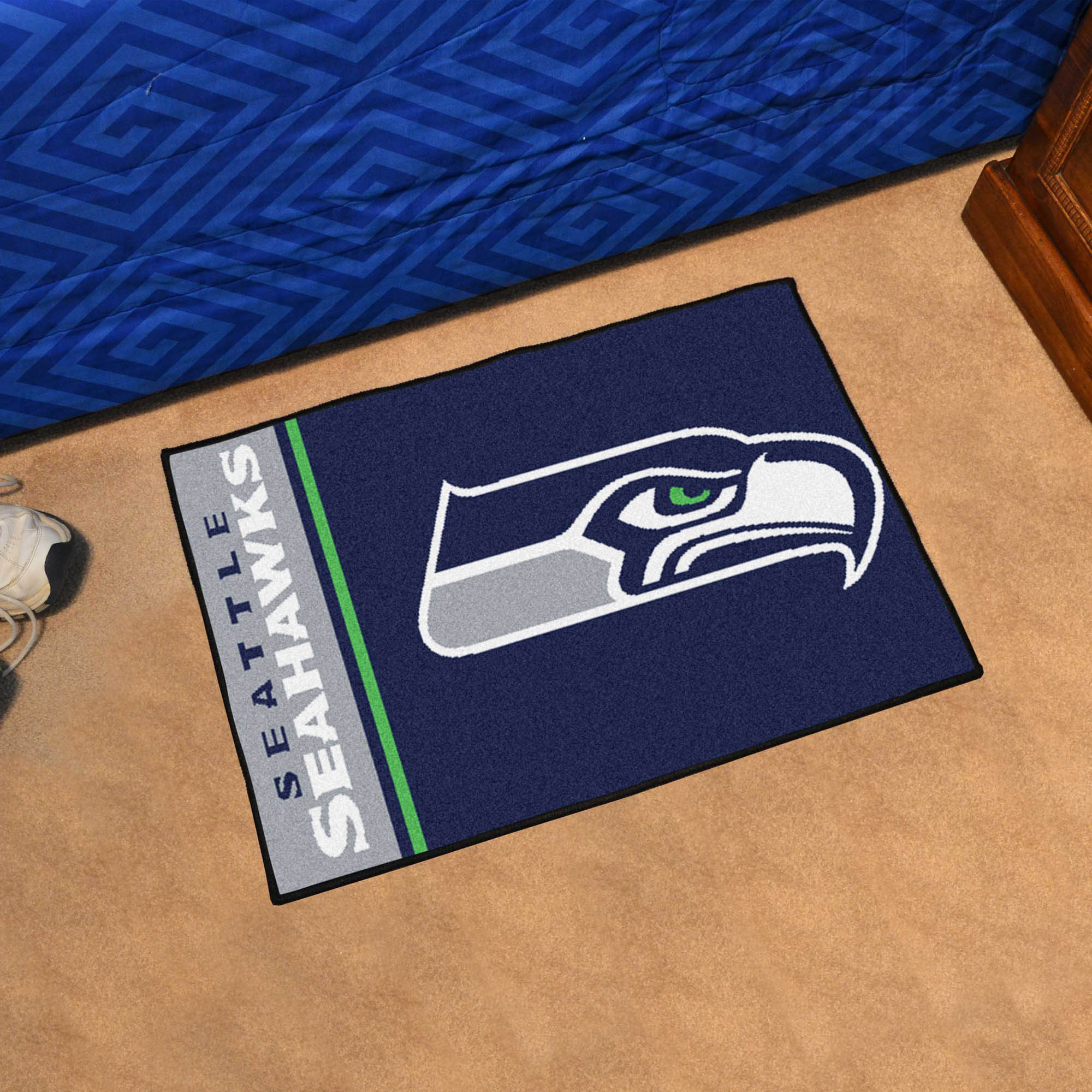 Seattle Seahawks UNIFORM Themed Floor Mat