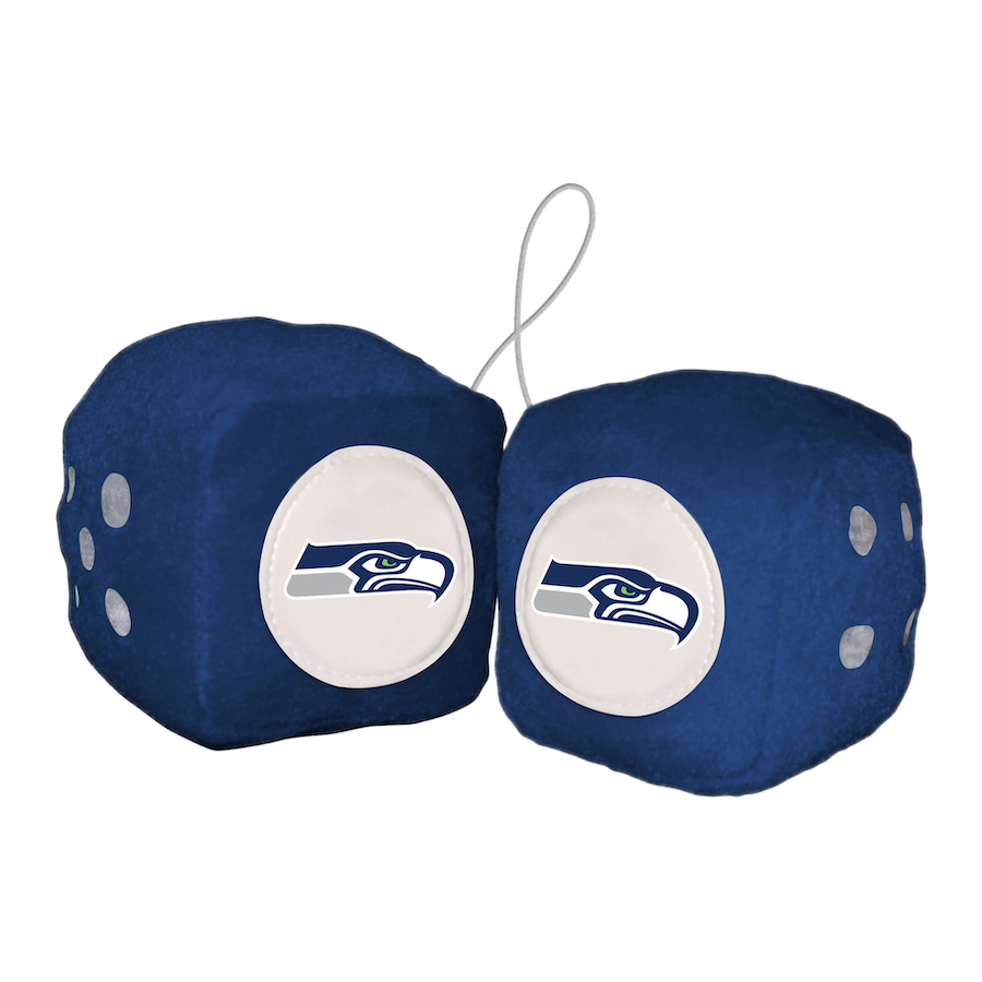 Seattle Seahawks Fuzzy Dice