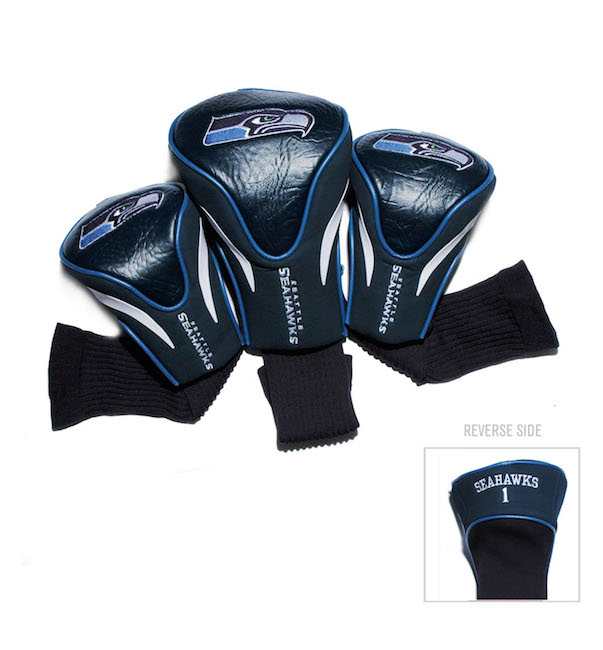 Seattle Seahawks 3 Pack Contour Headcovers