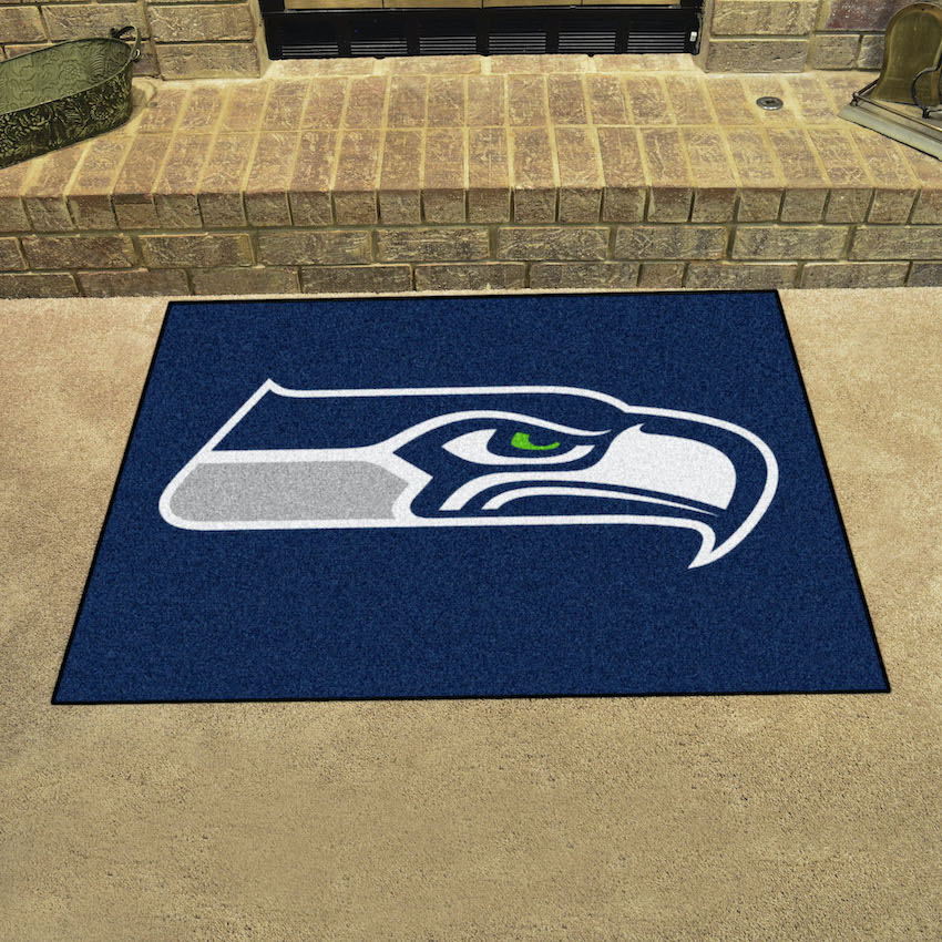 Seattle Seahawks 34 x 45 ALL STAR Floor Mat - Logo