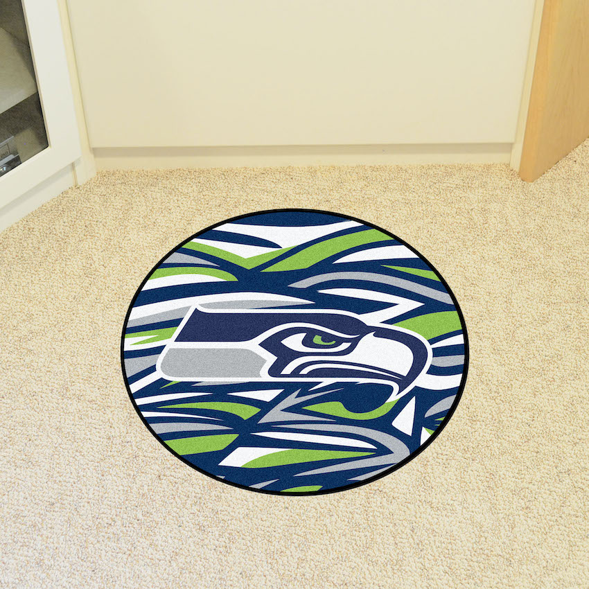 Seattle Seahawks Quick Snap Roundel Mat