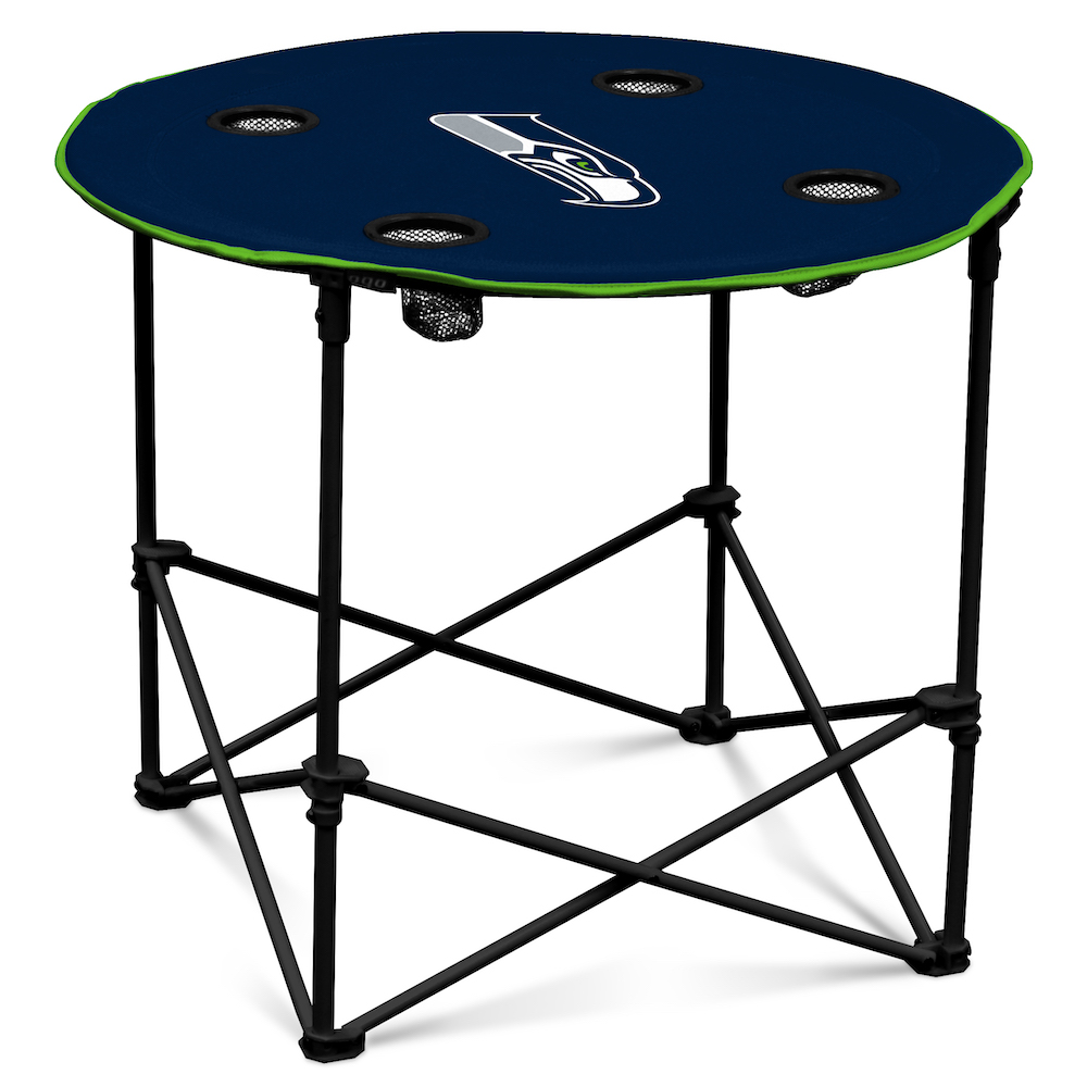 Seattle Seahawks Round Tailgate Table