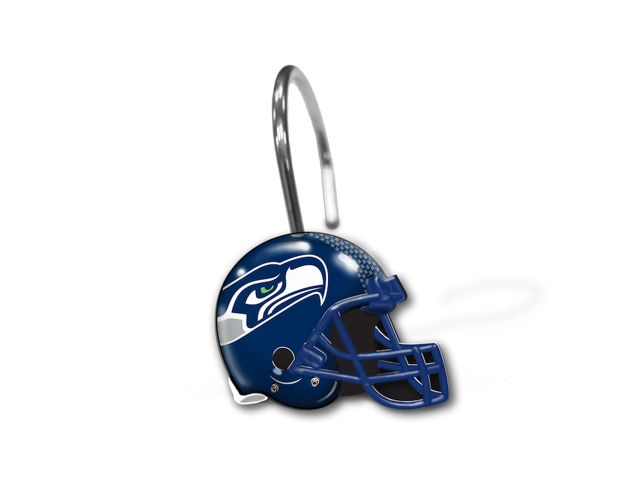 Seattle Seahawks Shower Curtain Rings