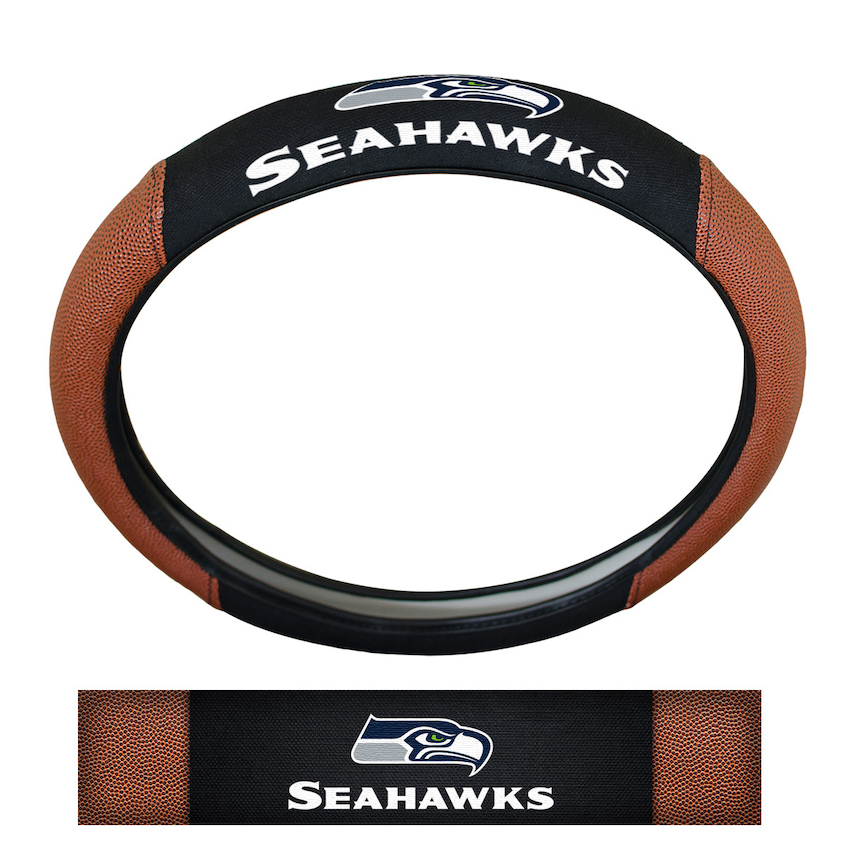 Seattle Seahawks Sport Grip Steering Wheel Cover