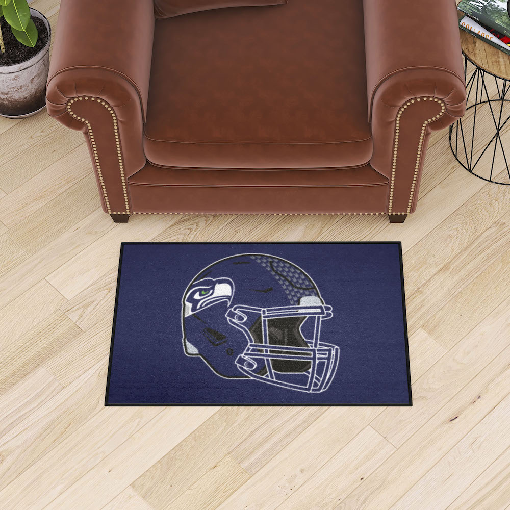 Seattle Seahawks 20 x 30 STARTER Floor Mat - Helmet Logo